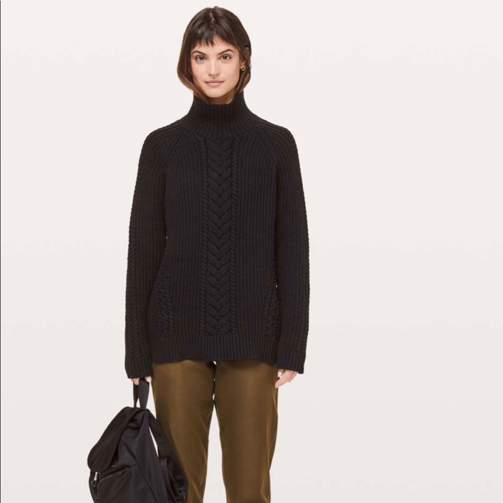 Lululemon Bring the Cozy Turtleneck Sweater - Picture 1 of 4